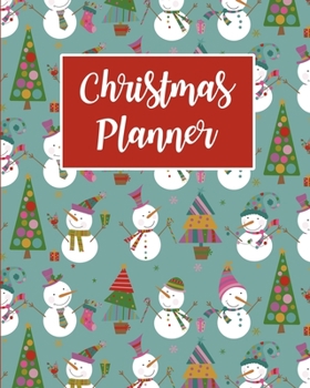 Paperback Christmas Planner: 3-Year Organizer Notebook, Stress-Free Holiday Planner, Contact List, Grocery And Shopping List, Holiday Gratitude & F Book