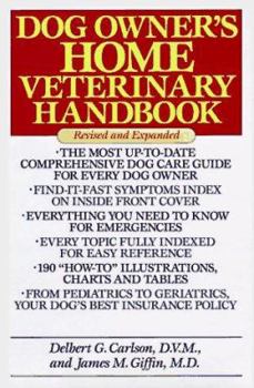 Hardcover Dog Owner's Home Veterinary Handbook Book