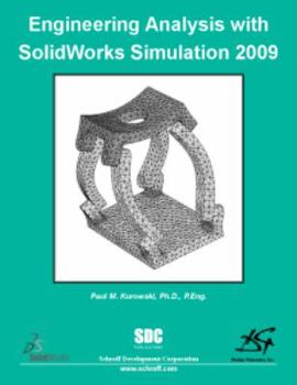 Paperback Engineering Analysis with SolidWorks Simulation 2009 Book