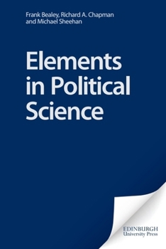 Hardcover Elements in Political Science Book