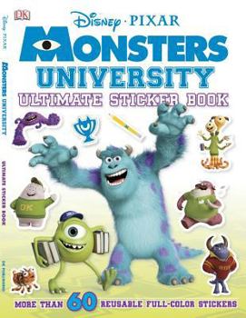 Paperback Ultimate Sticker Book: Monsters University (Ultimate Sticker Books) Book