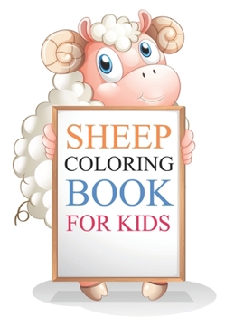 Paperback Sheep Coloring Book For Kids: Sheep Coloring Book