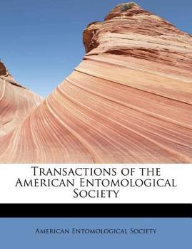 Transactions of the American Entomological Society