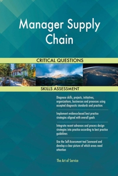 Paperback Manager Supply Chain Critical Questions Skills Assessment Book