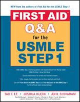 Paperback First Aid Qanda for the USMLE Step 1 Book