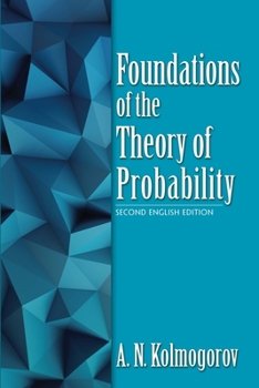 Paperback Foundations of the Theory of Probability: Second English Edition Book
