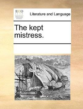 Paperback The kept mistress. Book