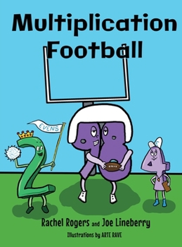 Hardcover Multiplication Football Book