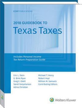 Paperback Texas Taxes, Guidebook to (2018) Book