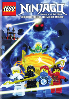 DVD Lego Ninjago: Rebooted - Fall of the Golden Master Season 3, Part 1 Book