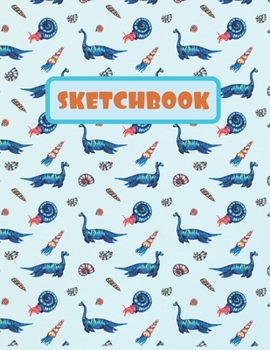 Paperback Sketchbook: Large Animal Sketchbook to Draw In. Large Journal Notebook. 100 Blank Pages Perfect for Doodling and Sketching. Creati Book