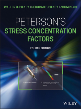 Hardcover Peterson's Stress Concentration Factors Book