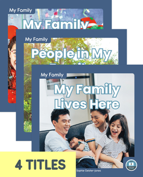 Hardcover My Family (Set of 4) Book