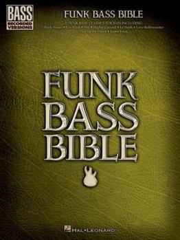 Paperback Funk Bass Bible Book