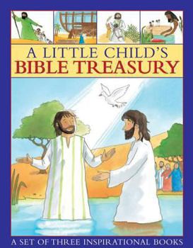 Hardcover A Little Child's Bible Treasury: A Set of Three Inspirational Books Book