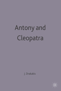 Paperback Antony and Cleopatra Book