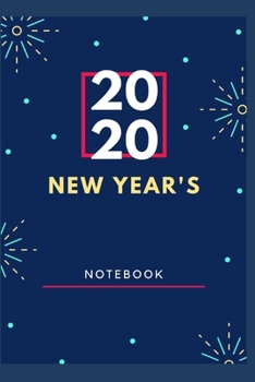 Paperback Happy New Year 2020: Lined notebook Book