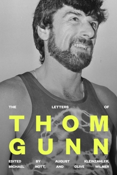 Hardcover The Letters of Thom Gunn Book