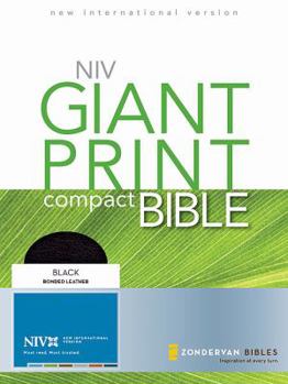 Bonded Leather Compact Bible-NIV-Giant Print [Large Print] Book