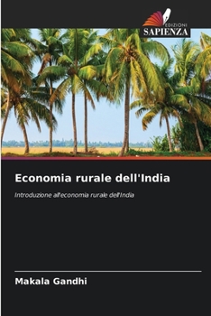 Paperback Economia rurale dell'India [Italian] Book