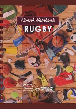 Paperback Coach Notebook - Rugby Book