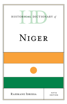 Hardcover Historical Dictionary of Niger Book