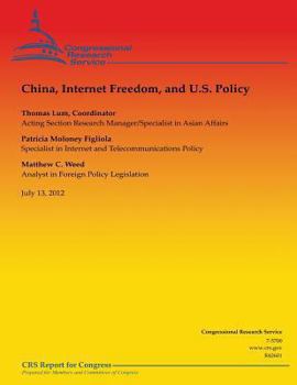 Paperback China, Internet Freedom, and U.S. Policy Book