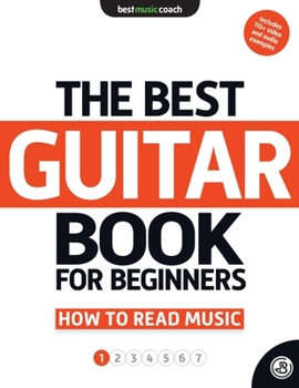 Paperback The Best Guitar Book for Beginners: How to Read Music 1 Book