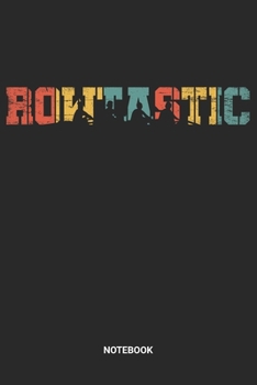 Notebook: Dotted Lined Retro Vintage Rowing Themed Notebook (6x9 inches) ideal as an Outdoor and Adventure Journal. Perfect as a Water Sports Boating ... and Racing lover. Great gift for Men & Women