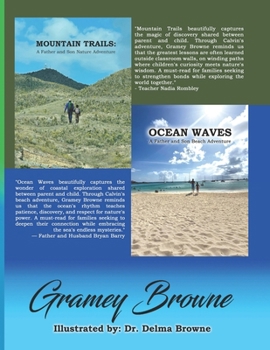 Paperback Mountain Trails & Ocean Waves: A Father-Son Nature Adventure Book