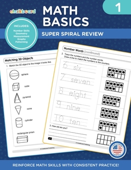 Paperback Math Basics Grade 1 Book