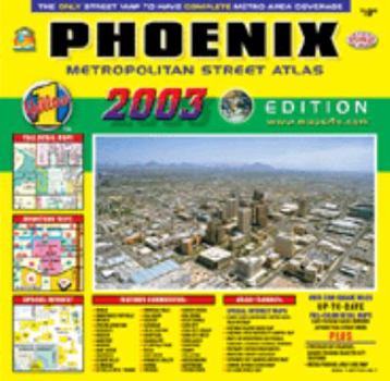 Hardcover Phoenix Metropolitan Street Atlas Book
