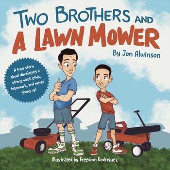 Paperback Two Brothers and a Lawn Mower Book