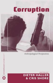Hardcover Corruption: Anthropological Perspectives Book