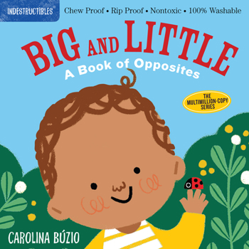 Paperback Indestructibles: Big and Little: A Book of Opposites: Chew Proof - Rip Proof - Nontoxic - 100% Washable (Book for Babies, Newborn Books, Safe to Chew) Book