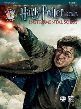 Paperback Harry Potter Instrumental Solos: Tenor Sax, Book & CD Book