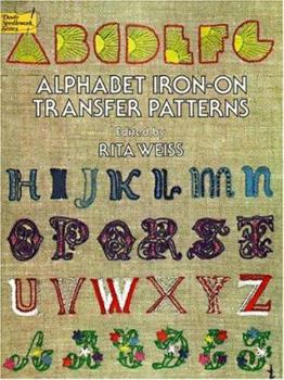 Paperback Iron on Transfer Pattern: Alphabet Book