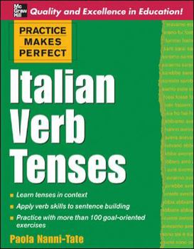 Paperback Practice Makes Perfect: Italian Verb Tenses Book