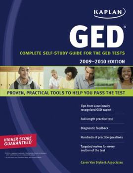 Paperback Kaplan GED: Complete Self-Study Guide for the GED Tests Book