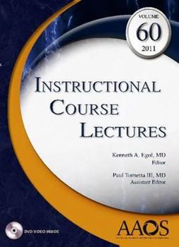 Hardcover Instructional Course Lectures, Vol. 60 Book