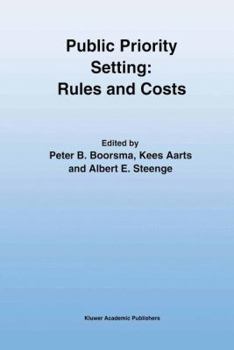 Paperback Public Priority Setting: Rules and Costs Book