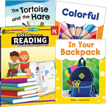 Paperback Learn-At-Home: Reading Bundle Grade Pk: 4-Book Set Book