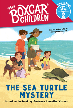 Paperback The Sea Turtle Mystery (the Boxcar Children: Time to Read, Level 2) Book