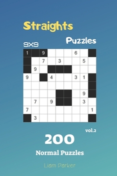 Paperback Straights Puzzles - 200 Normal Puzzles 9x9 vol.2 Book