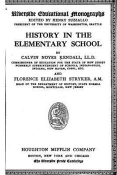 Paperback History in the Elementary School Book