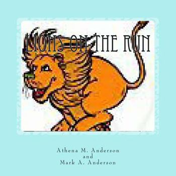 Paperback Lions on the run Book