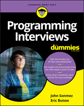 Paperback Programming Interviews for Dummies Book