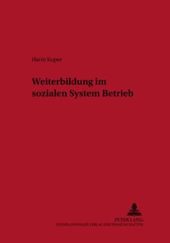 Weiterbildung Im Sozialen System Betrieb