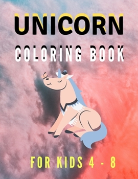 Unicorn coloring book for Kids 4 - 8: two hoots coloring / coloring books for kids unicor / girl color books / unicorn coloring books
