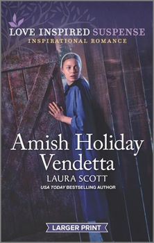 Mass Market Paperback Amish Holiday Vendetta [Large Print] Book